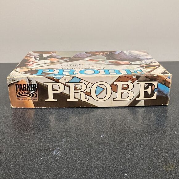 Vintage 1964 Probe Game Of Words Board Game Complete Parker Brothers - Picture 6 of 13